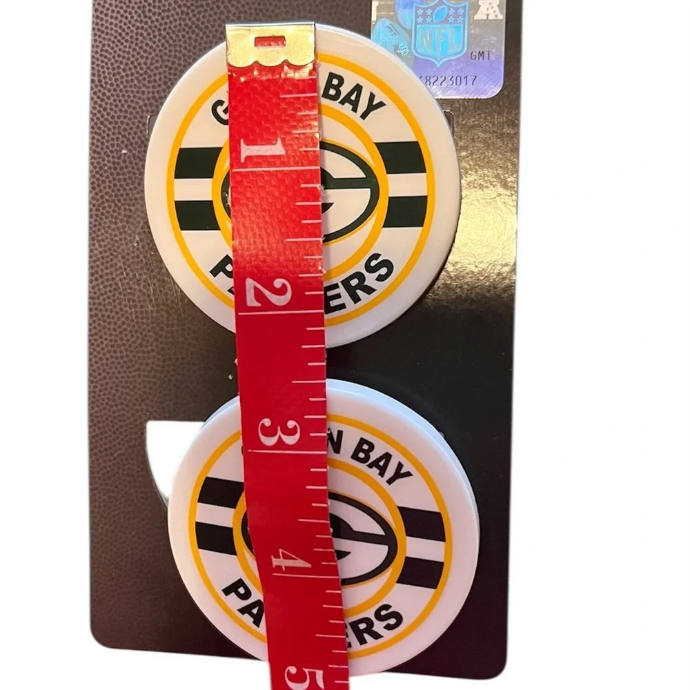 NFL Green Bay Magnetic Bag Clips - Green and Yellow